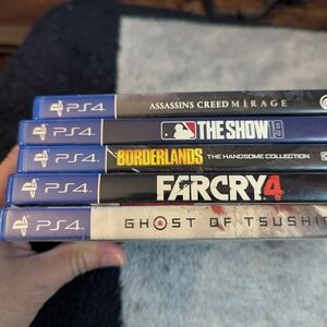 PS4 Game Collection - Assorted Titles